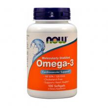 Now Omega-3 1000mg, 100 капсул
